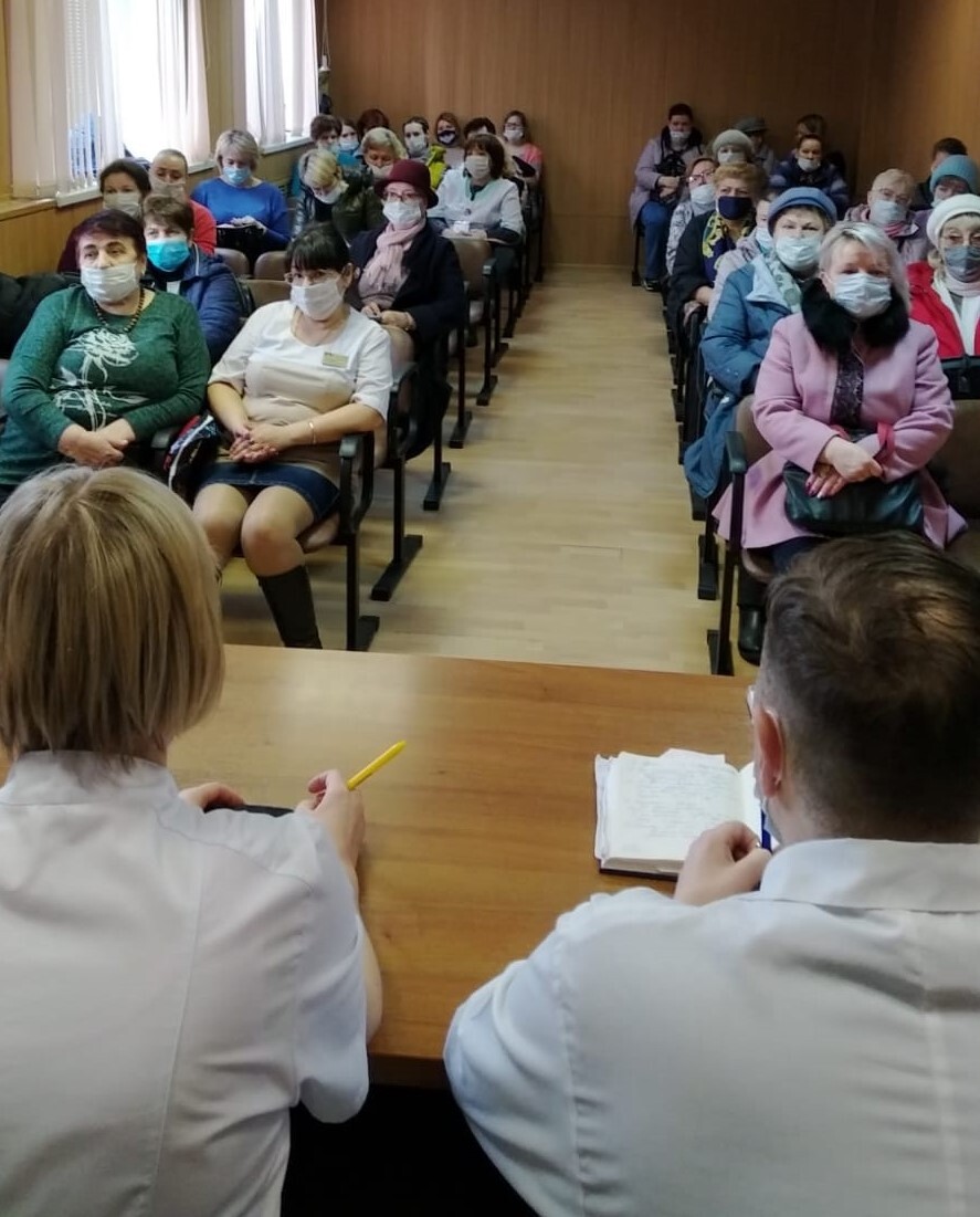 Встреча с профсоюзным активом в Воскресенске Встреча с профсоюзным активом в Воскресенске