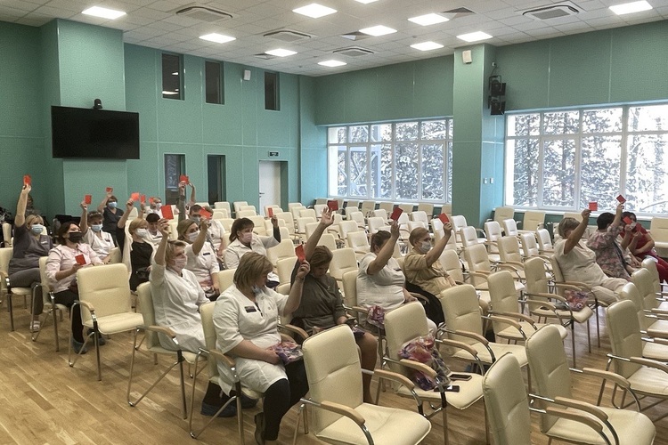 Внеочередная выборная конференция городской организации профсоюза