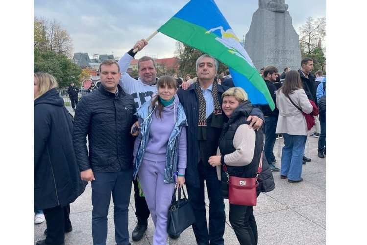 Профсоюзный актив ГБУЗ МО "Одинцовской областной больницы" принял участие в митинге-концерте МЫ ВМЕСТЕ НАВСЕГДА